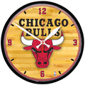 Chicago Bulls Round Wall Clock.          Sku: 2906481-win