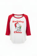 Peanuts Snoopy Holiday Cheer Raglan Shirt SKU: 164-INH