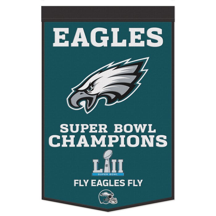 Officially Licensed Philadelphia Eagles Wool Banner 24"x38"                      sku - 47480322