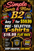 * B2 Bundle Deal – 7 Graphic T-Shirts for Only $59.99 sku: B-2