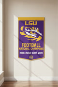Officially Licensed LSU Tigers Wool Banner 24"x38"  sku: 57546322-win