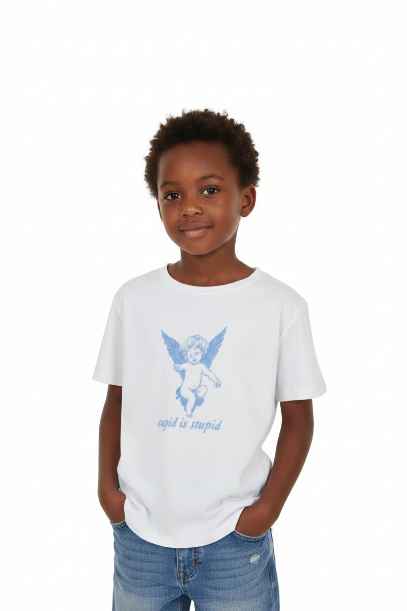 SKU: 166-INH
Cupid Is Stupid Angel Graphic T-Shirt