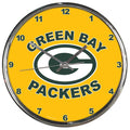 Green Bay Packers 2nd Design Chrome Clock                    Sku: 2931213-wc
