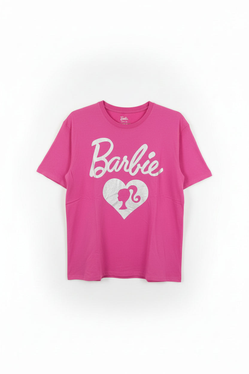 SKU: 161-INH

Barbie Pink Heart Logo Graphic T-Shirt