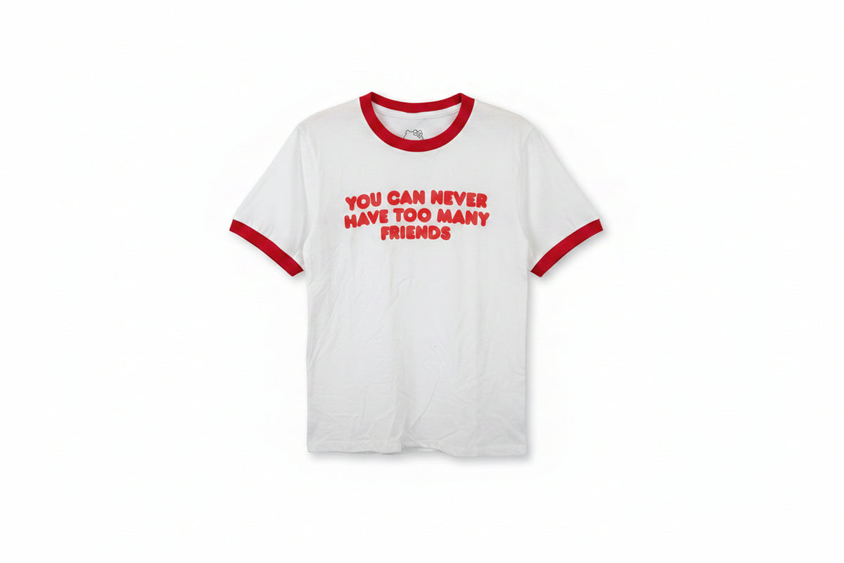 SKU: 115-INH

Hello Kitty Friends Around the World Ringer T-Shirt