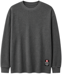 Ecko Unltd L/S Thermal Shirt  Char Heather.                Sku: EO34L366.  Size: M-3Xl