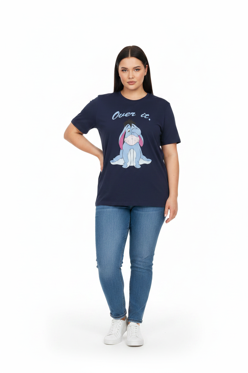SKU: 162-INH
Disney Eeyore “Over It” Graphic T-Shirt
