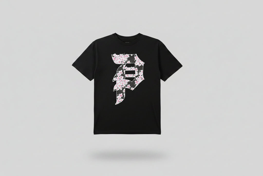 SKU: 160-INH
Primitive Floral Dirty P Graphic T-Shirt
