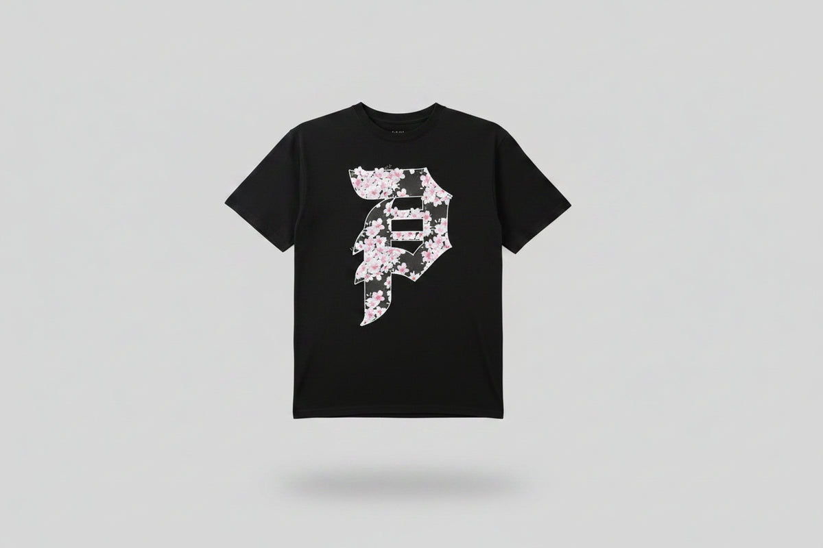 SKU: 160-INH
Primitive Floral Dirty P Graphic T-Shirt
