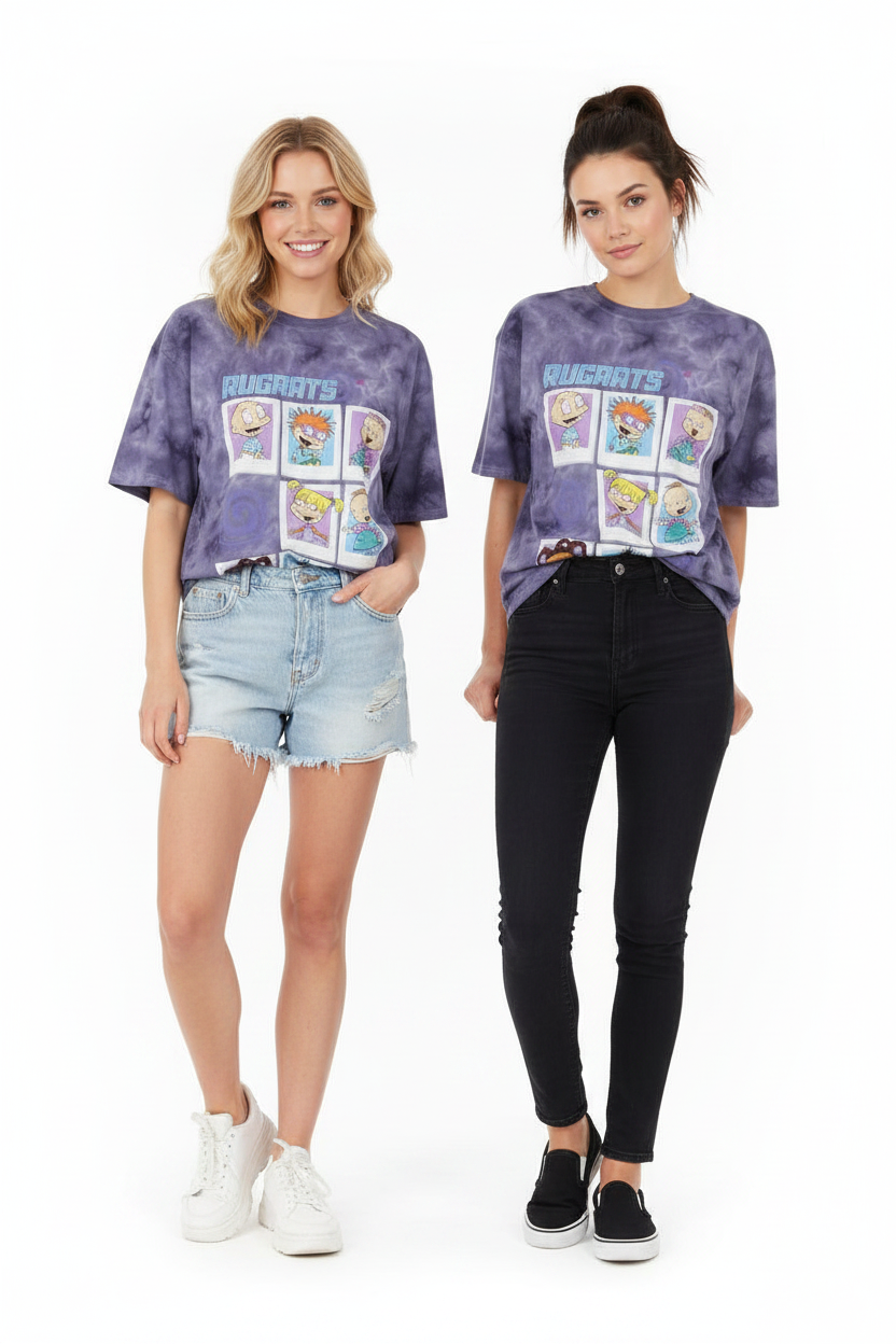 SKU: 119-INH

Rugrats Purple Tie-Dye Graphic T-Shirt